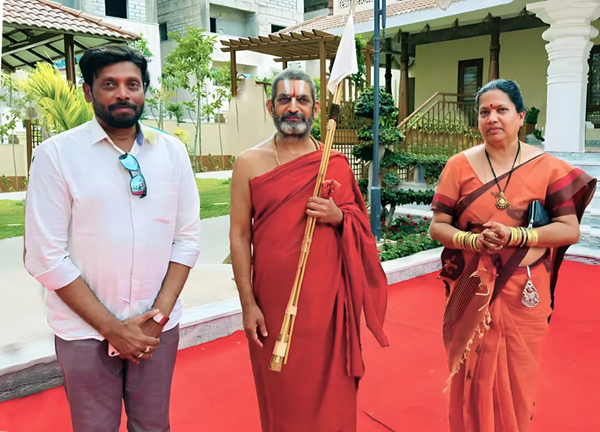 chinna jeeyar swamiji augurs with new balaji temple