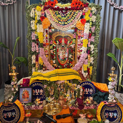 Dhanurmasa Pooja and Srinivasa Kalyanam at SVD temple NZ