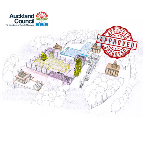 auckland council approved resource consent to SVD temple NZ
